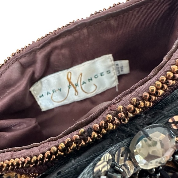 Mary Frances RARE Animal Print Pounce Motif Designer Handbag - Picture 2 of 9